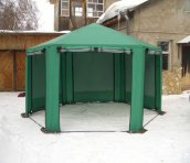 Шатер садовый Пикник 6 граней 2,0